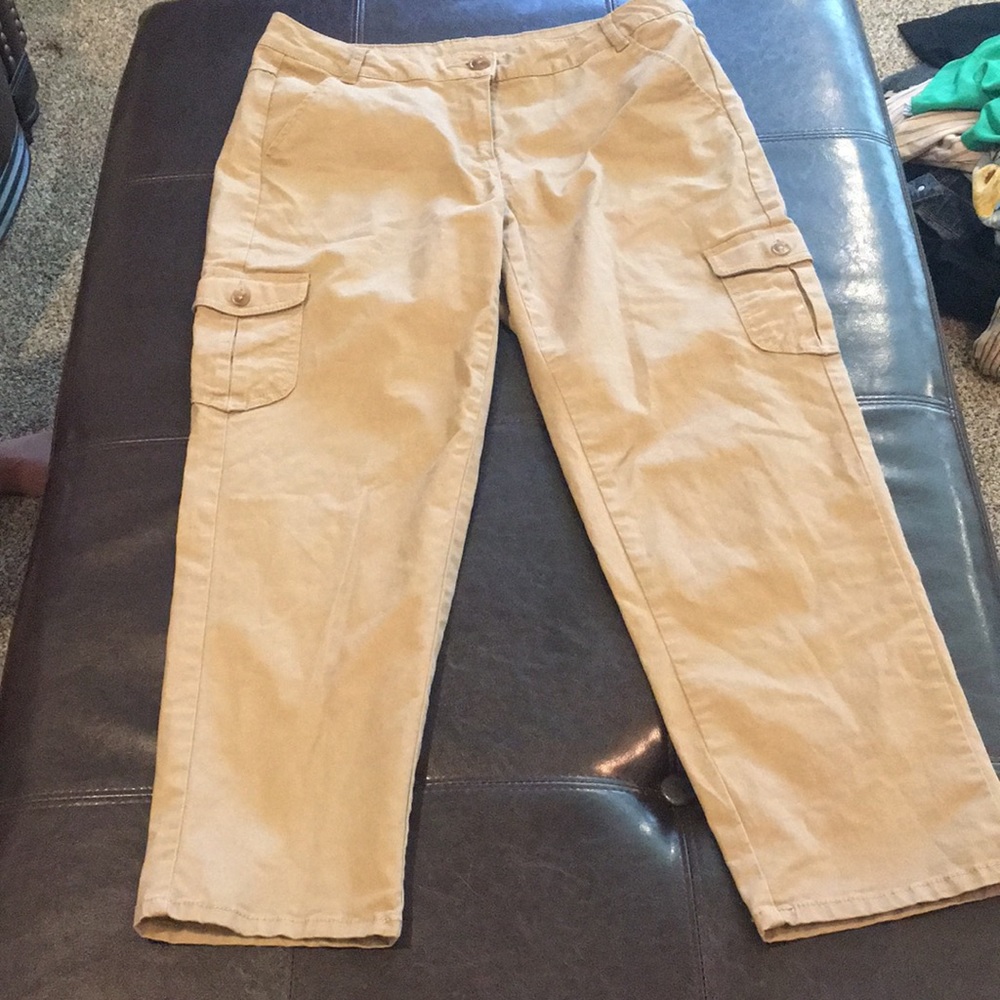 Liz Claiborne tan jeans